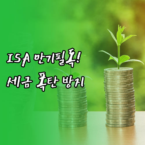 카카오페이 ISA 만기 해지 시 분리..