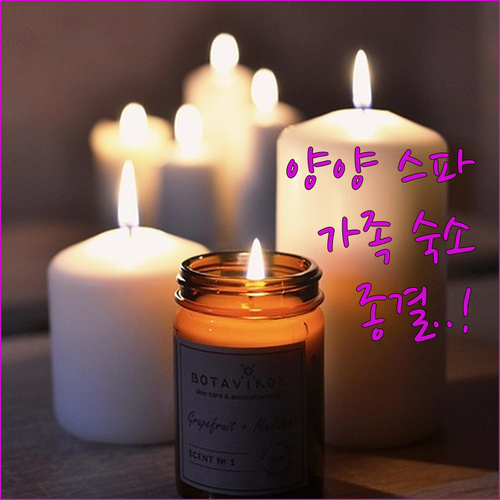 양양 가족 스파 숙소 추천 5선 위치..