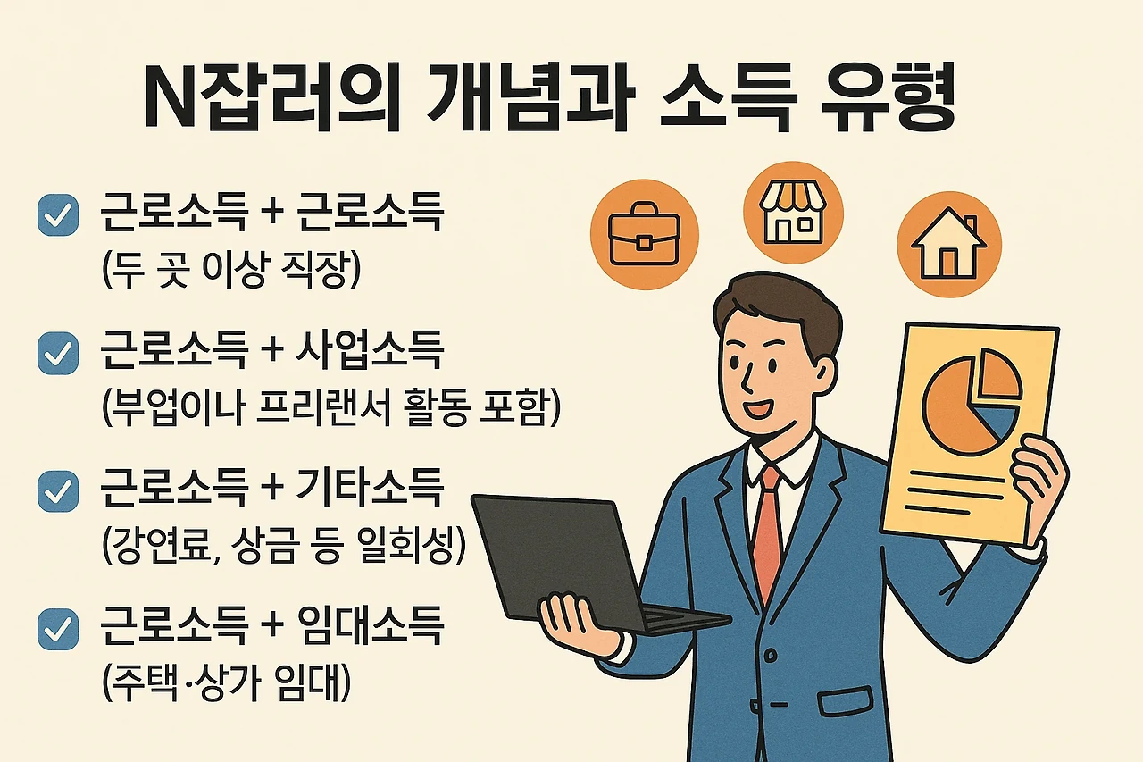 N잡러의 개념과 소득 유형