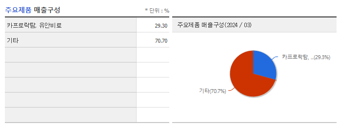 카프로_주요제품