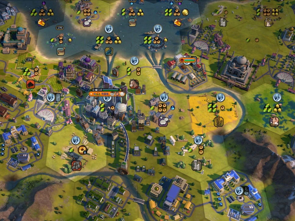 문명6 시민 및 인구 배치