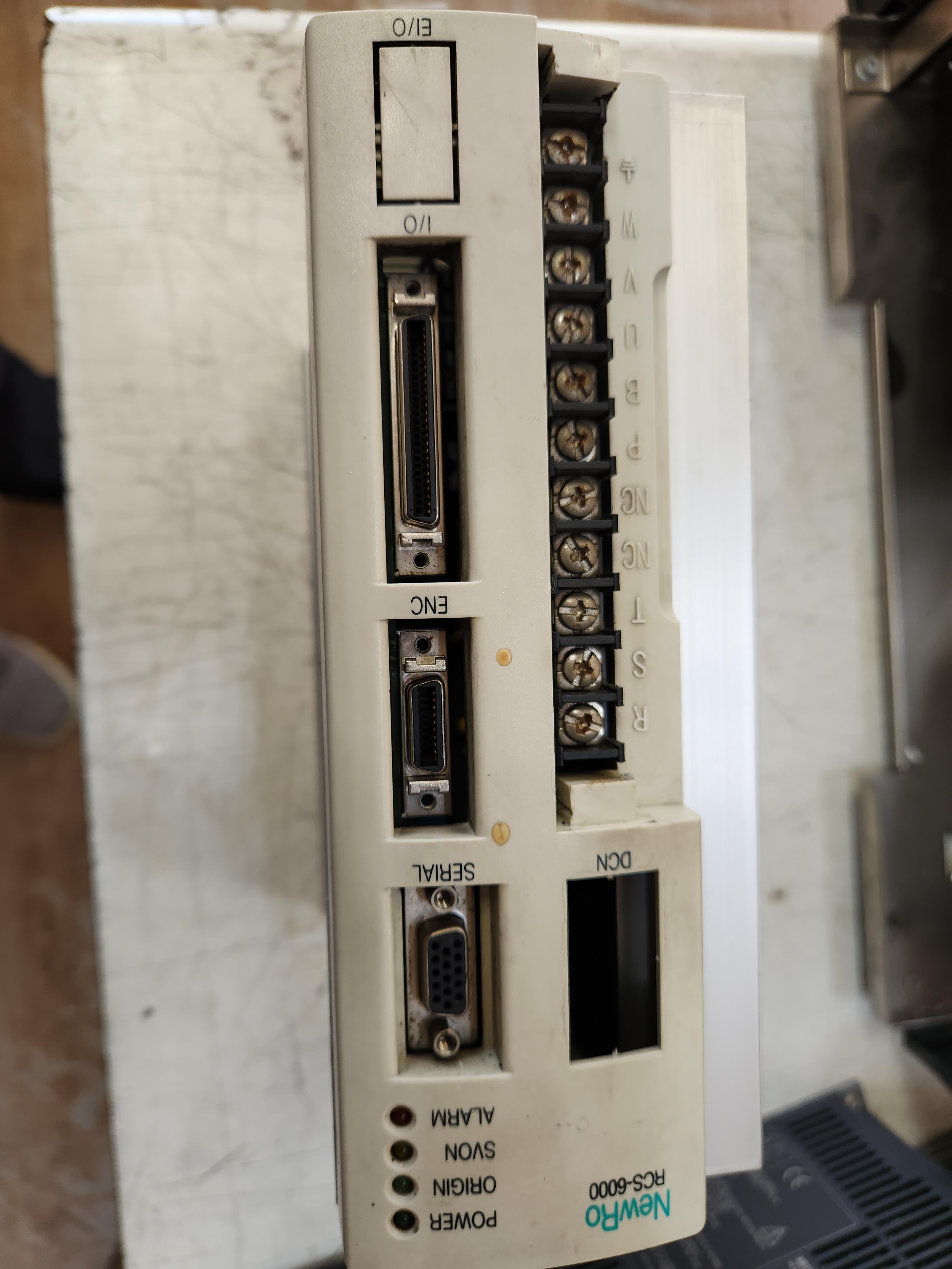 로보스타(ROBOSTAR) 컨트롤러 RCI1 CONTREOLLER RCS-6000 RCI1-6000-NX 전원무감 수리 완료