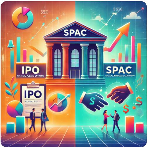 IPO, SPAC 관련 이미지