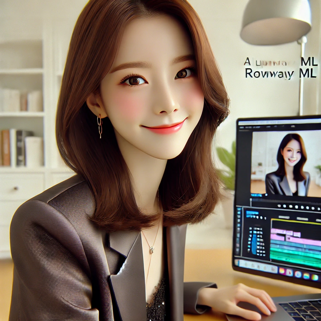 Seo Jiyung using RunwayML