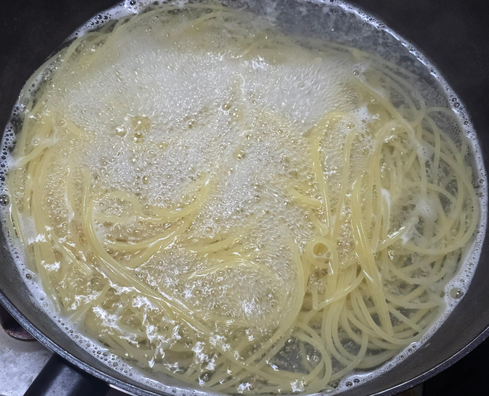 참치팽이버섯파스타4