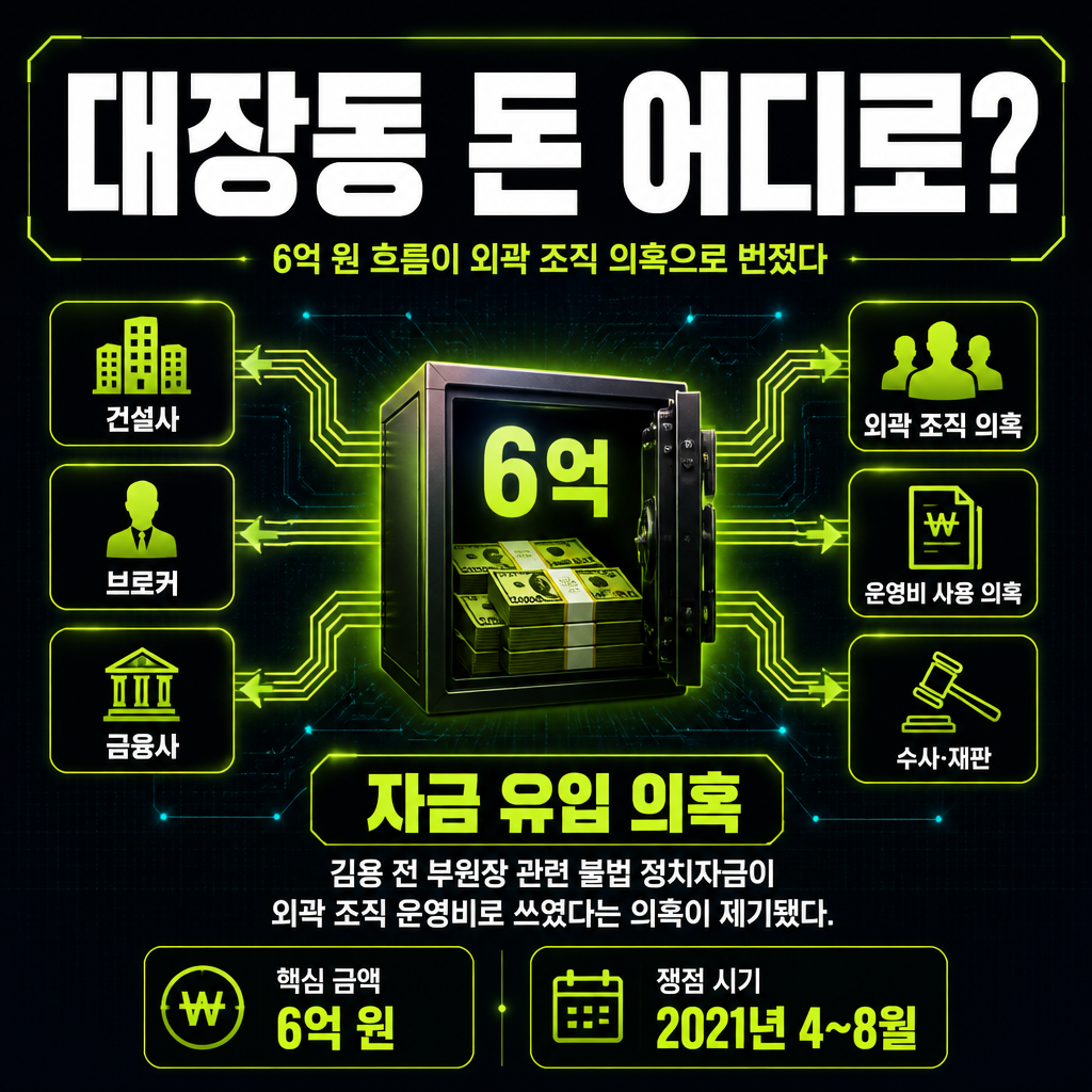 대장동 돈 어디로?