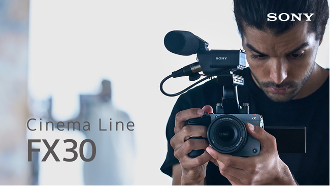 4K Super 35mm 컴팩트 시네마 카메라 ‘FX30’