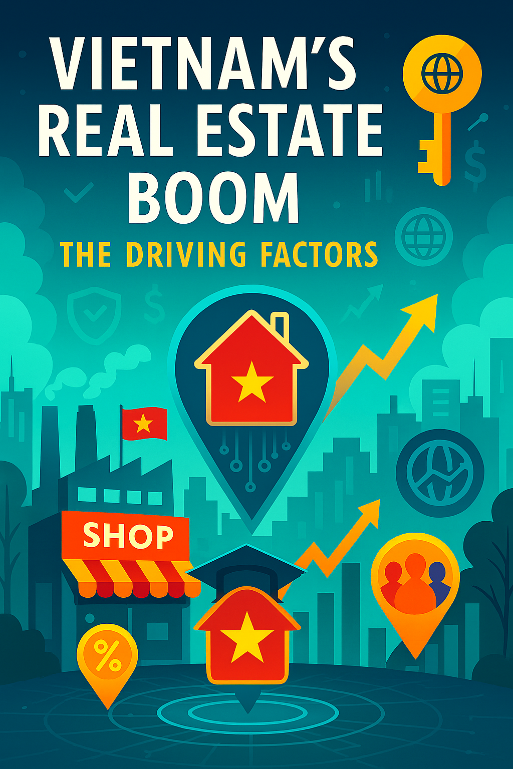 베트남 부동산 붐의 이유 (산업단지, 외국인투자, 성장률)