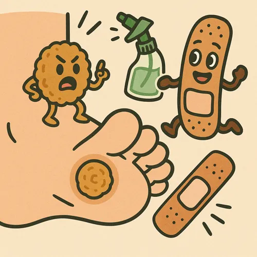 티눈 없애는 방법과 티눈밴드 효과2