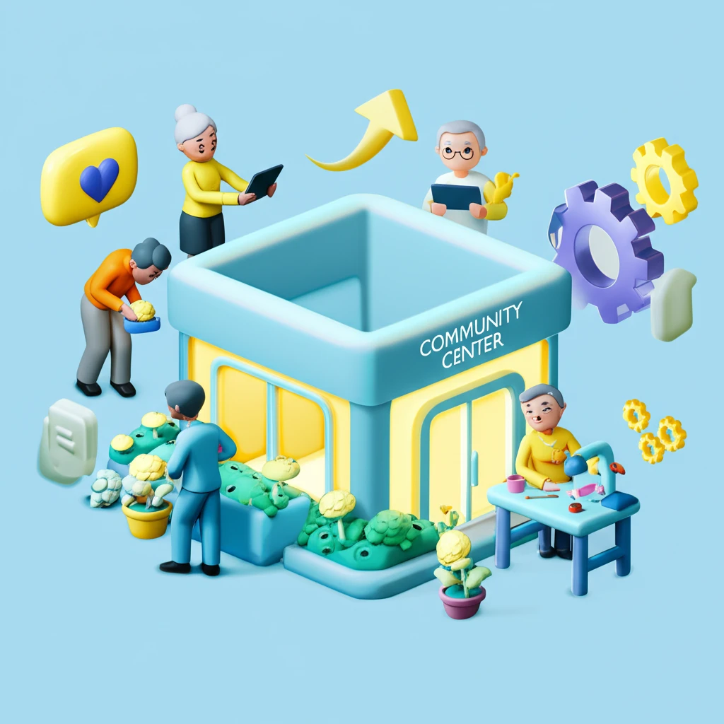 인제군 노인복지 전담기관 시니어클럽 ..