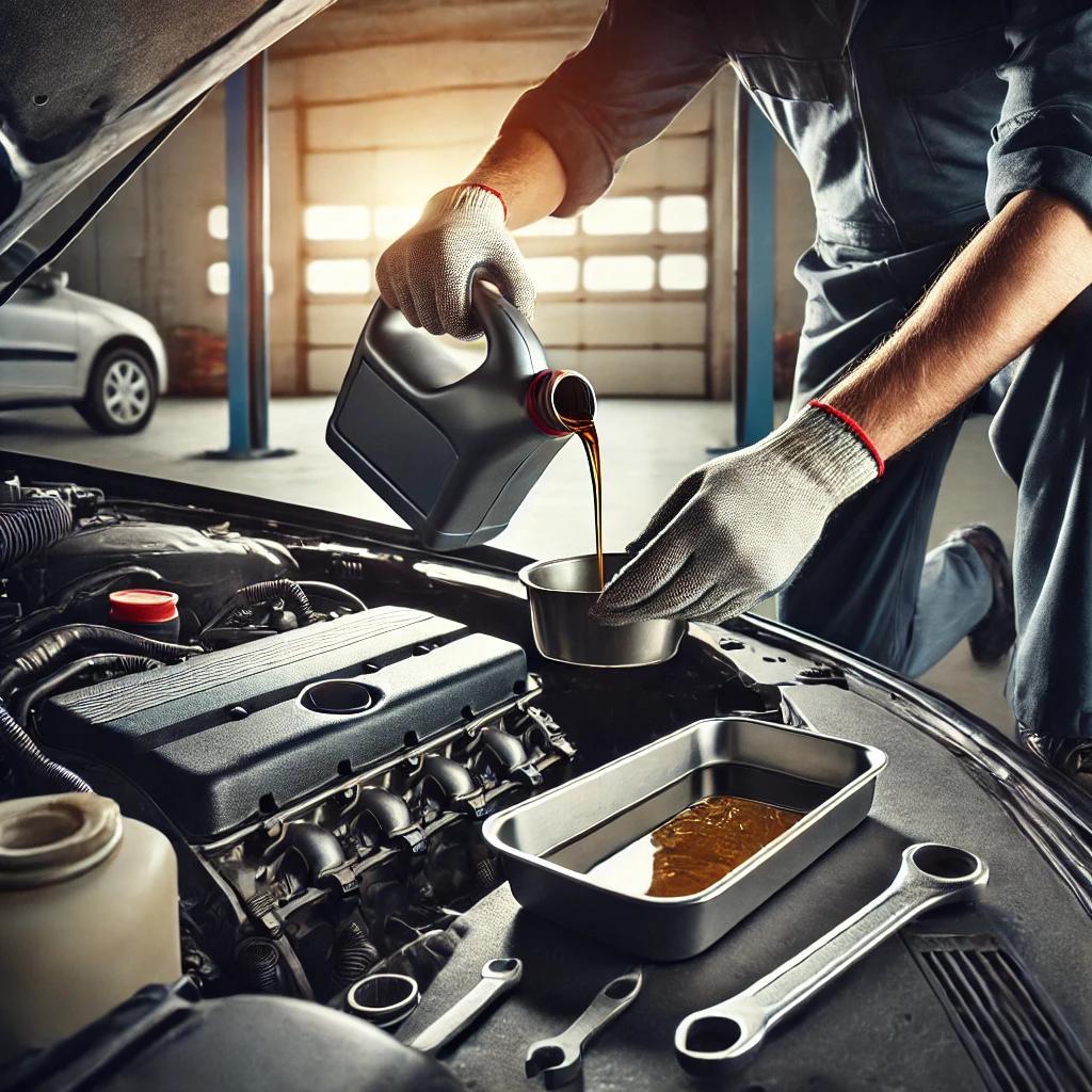 엔진오일 잔유제거 비용