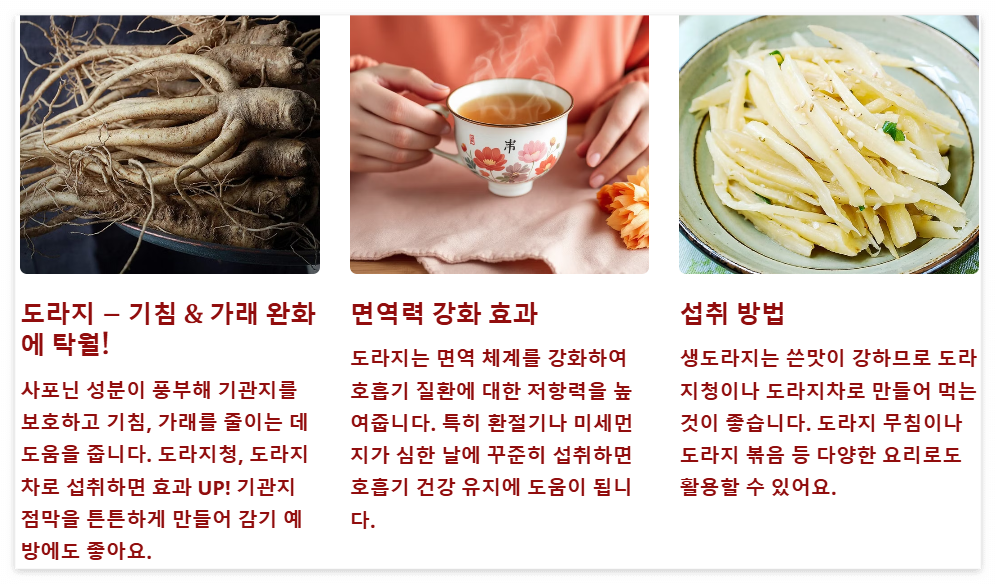 도라지