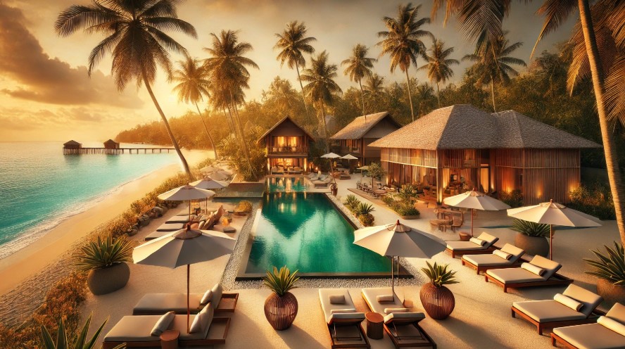 럭시리 휴양지 리조트