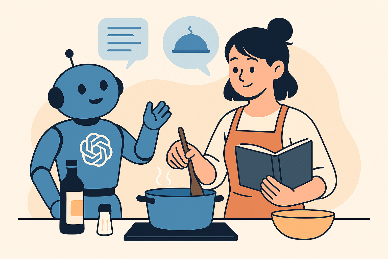 챗GPT로 요리 레시피 개발부터 콘텐츠 제작