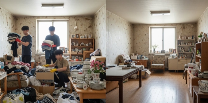 거제 고독사청소 업체