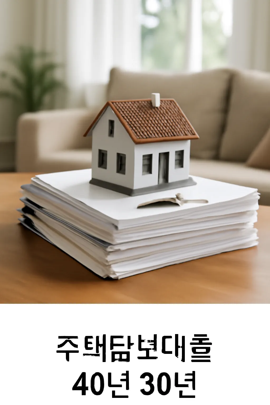 주택담보대출 준비서류