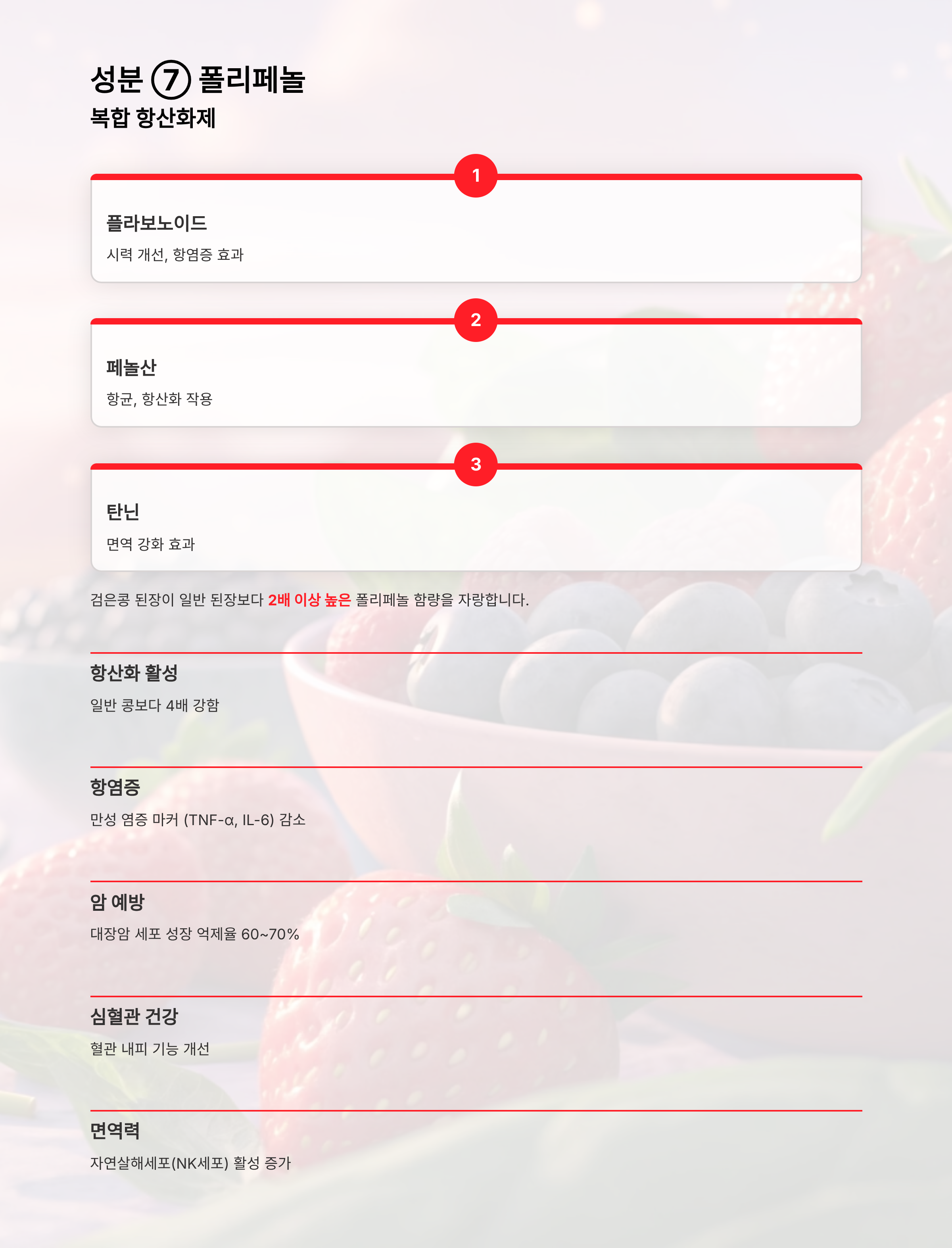 검은콩 영양성분 2025 완벽 가이드 – 한 줌 속 숨겨진 7가지 슈퍼 성분 총정리!