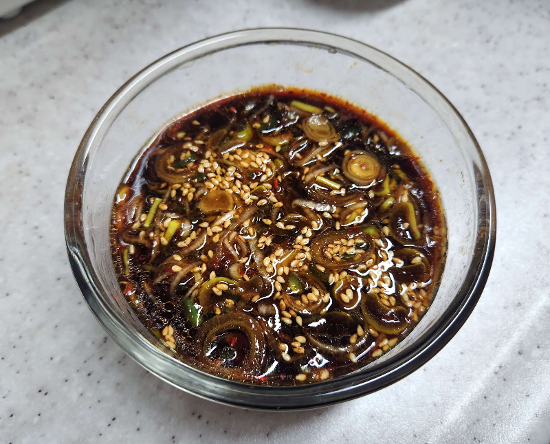 곤드레나물밥 양념장