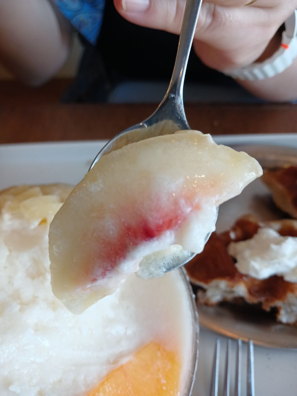 이번엔 백도를 올리다