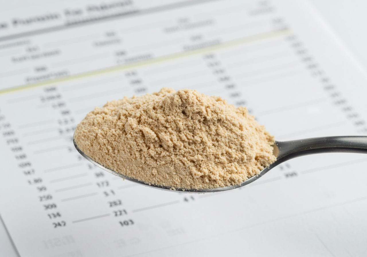 맥주효모 부작용 섭치량과 방법을 설명하는 인포그래픽 스타일