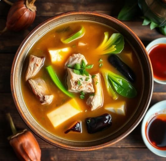 필리핀 시니강(Sinigang) – 자급한 타마린드나 산열매를 활용한 신맛 수프