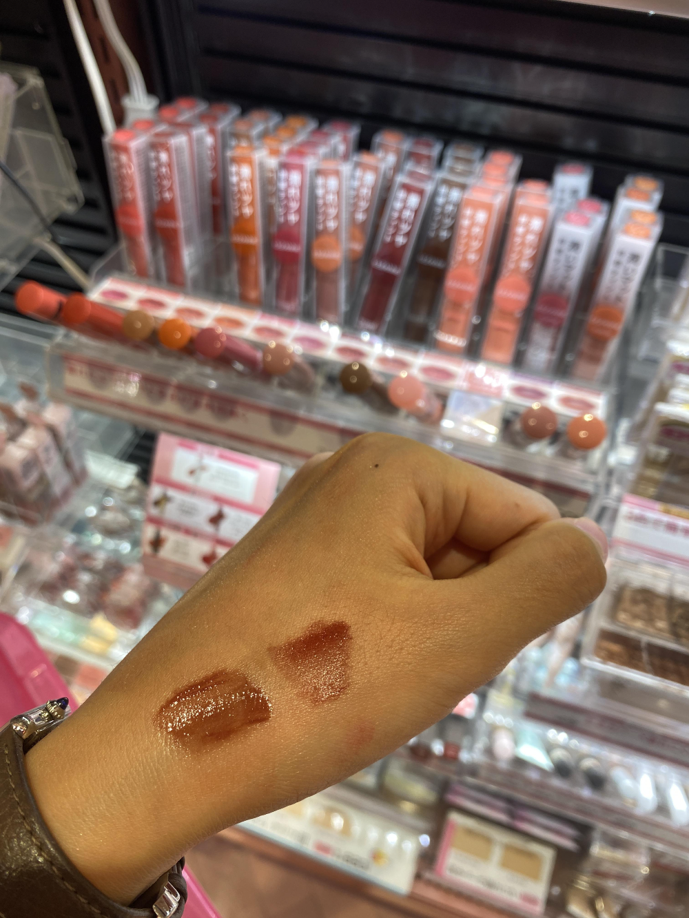 텐진 지하상가 드럭스토어