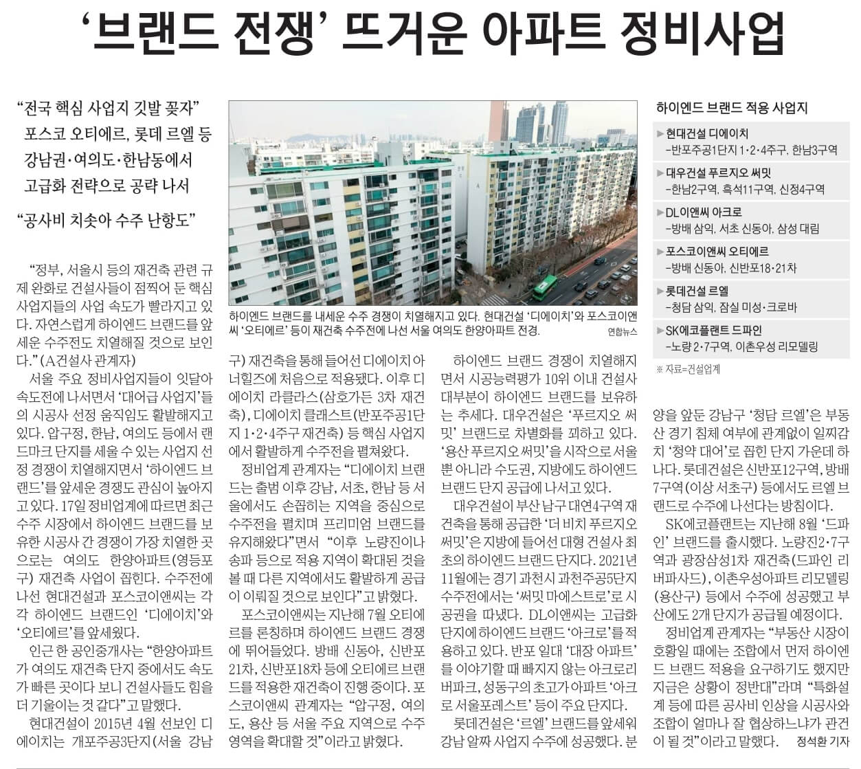 9월 19일 월 경제뉴스 부동산뉴스 헤드라인뉴스
