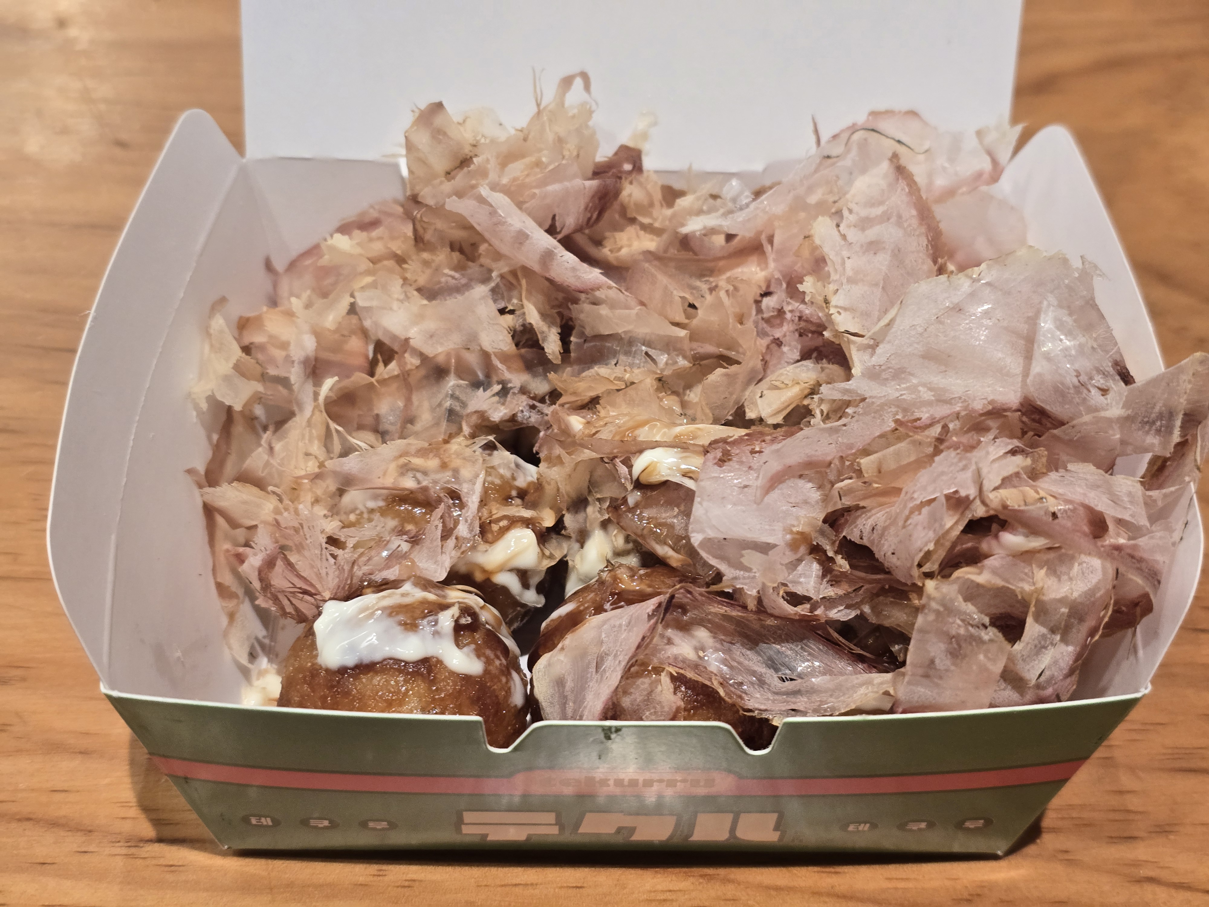 포장된 타코야끼