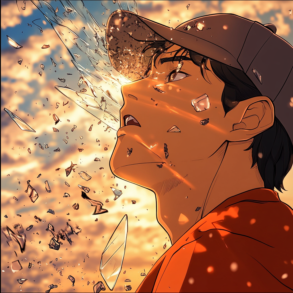 유리 깨지는 꿈