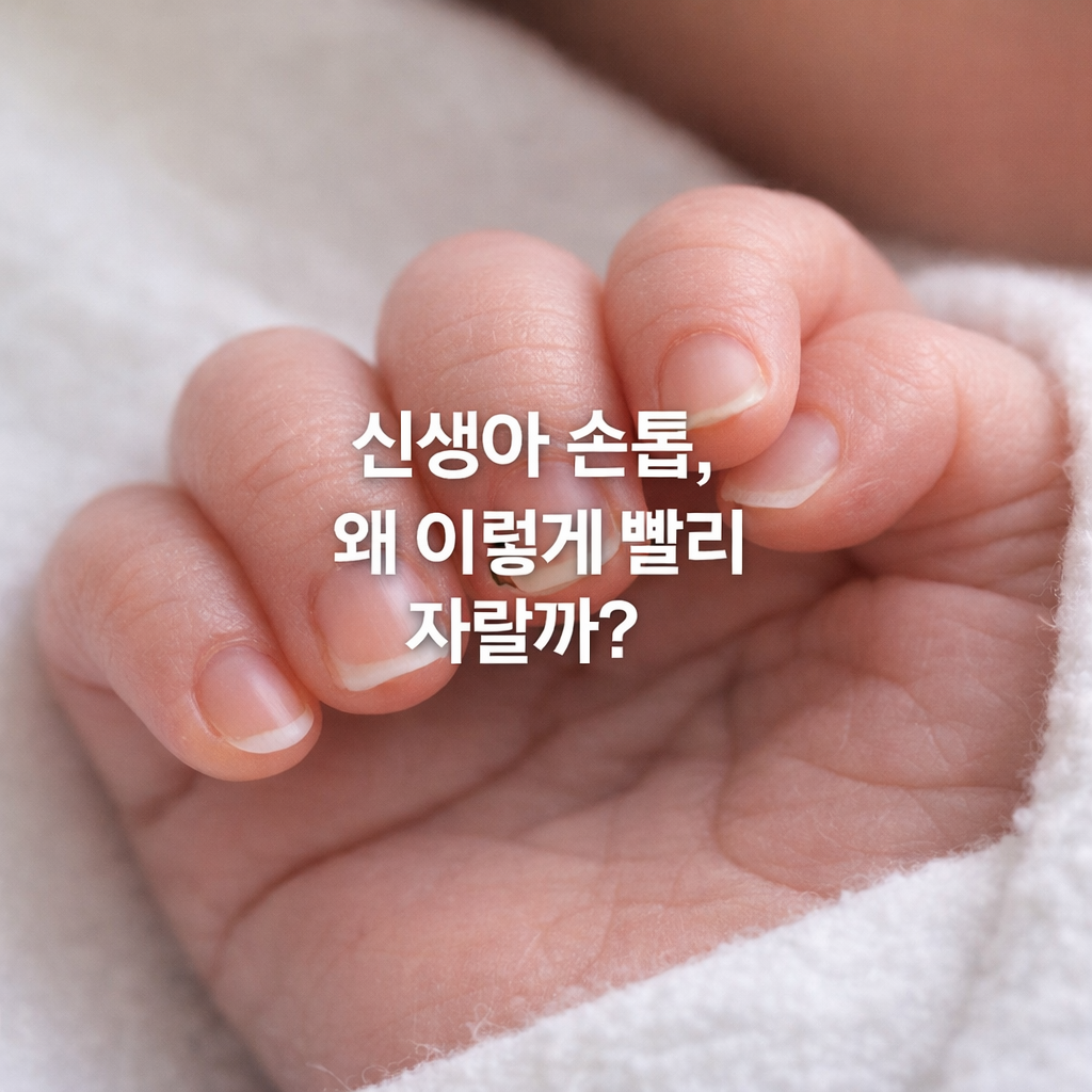 신생아 손톱 언제 자르나요 월령별 관리 기준