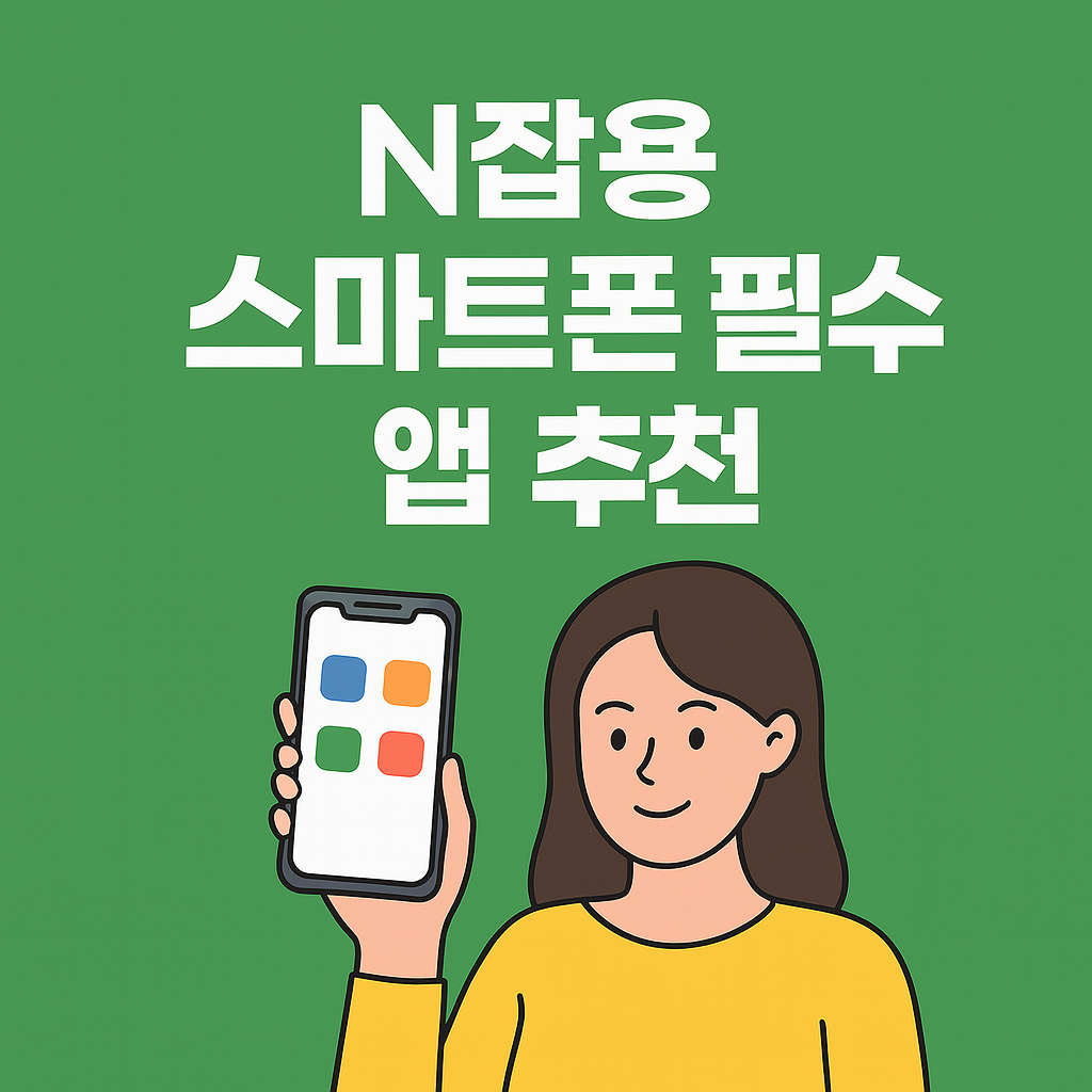 N잡용 스마트폰 필수 앱 추천: 부업러의 시간을 살리는 똑똑한 선택