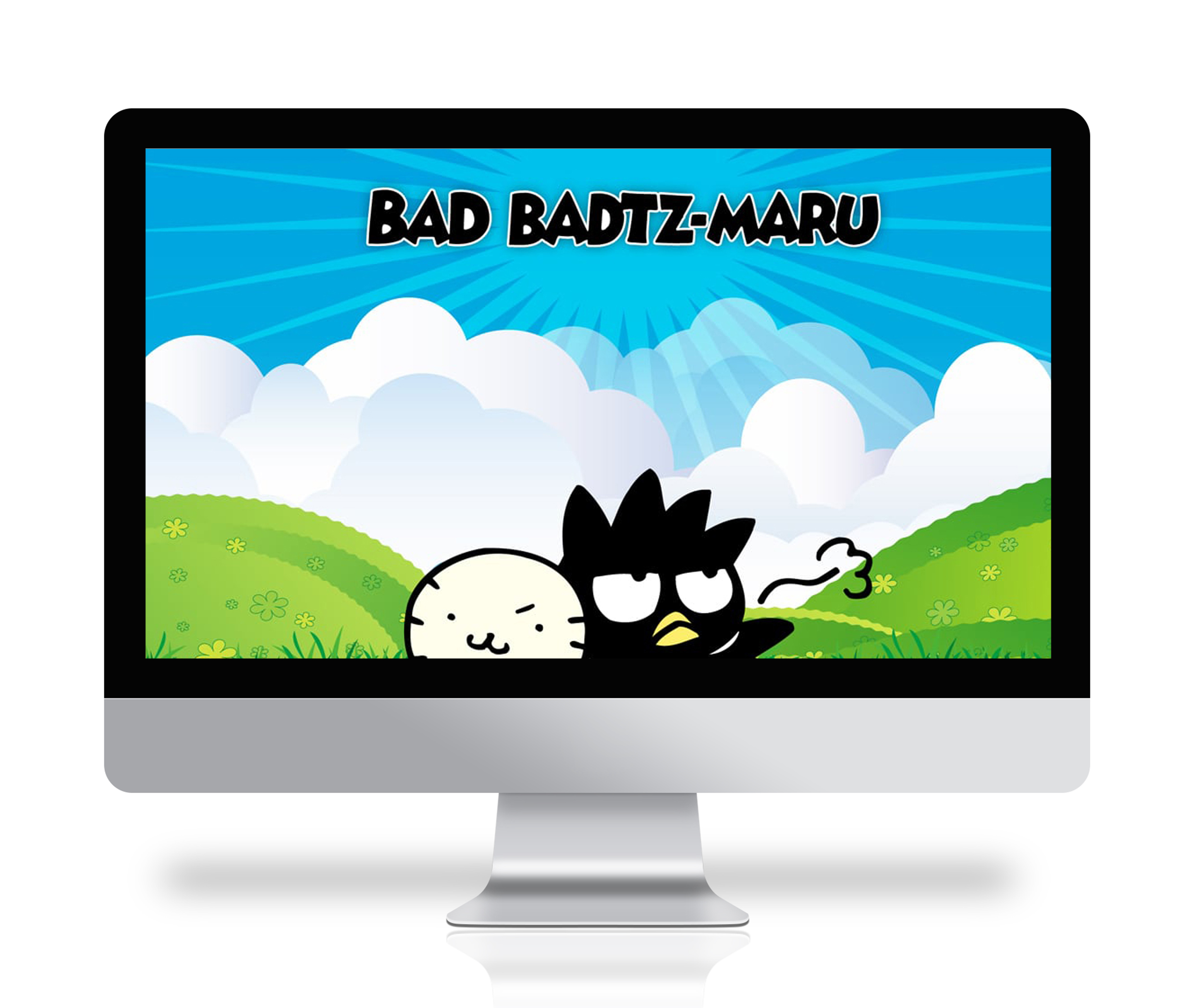 배드마츠마루 배경화면 산리오 컴퓨터 아이패드 아이폰