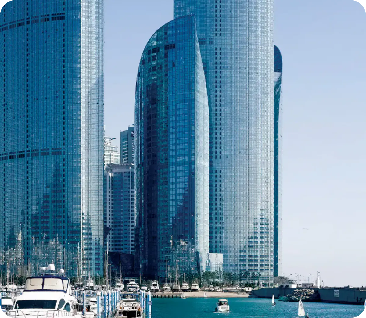 파크하얏트 부산 전경