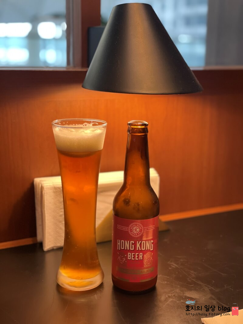 홍콩공항 캐세이퍼시픽 더덱라운지 음식들