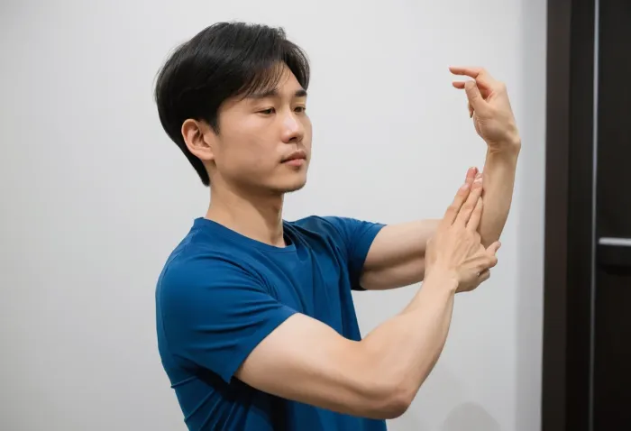 실사용 후기를 영상으로 남기는 장면