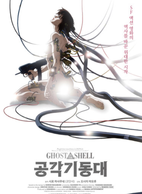 애니메이션 공각 기동대 포스터