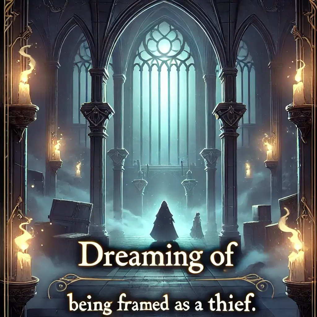 도둑으로 몰리는 꿈