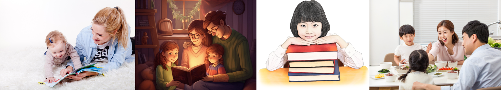 부모가 모범을 보여줘야한다.