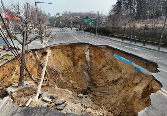 싱크홀 예방은 못할까?