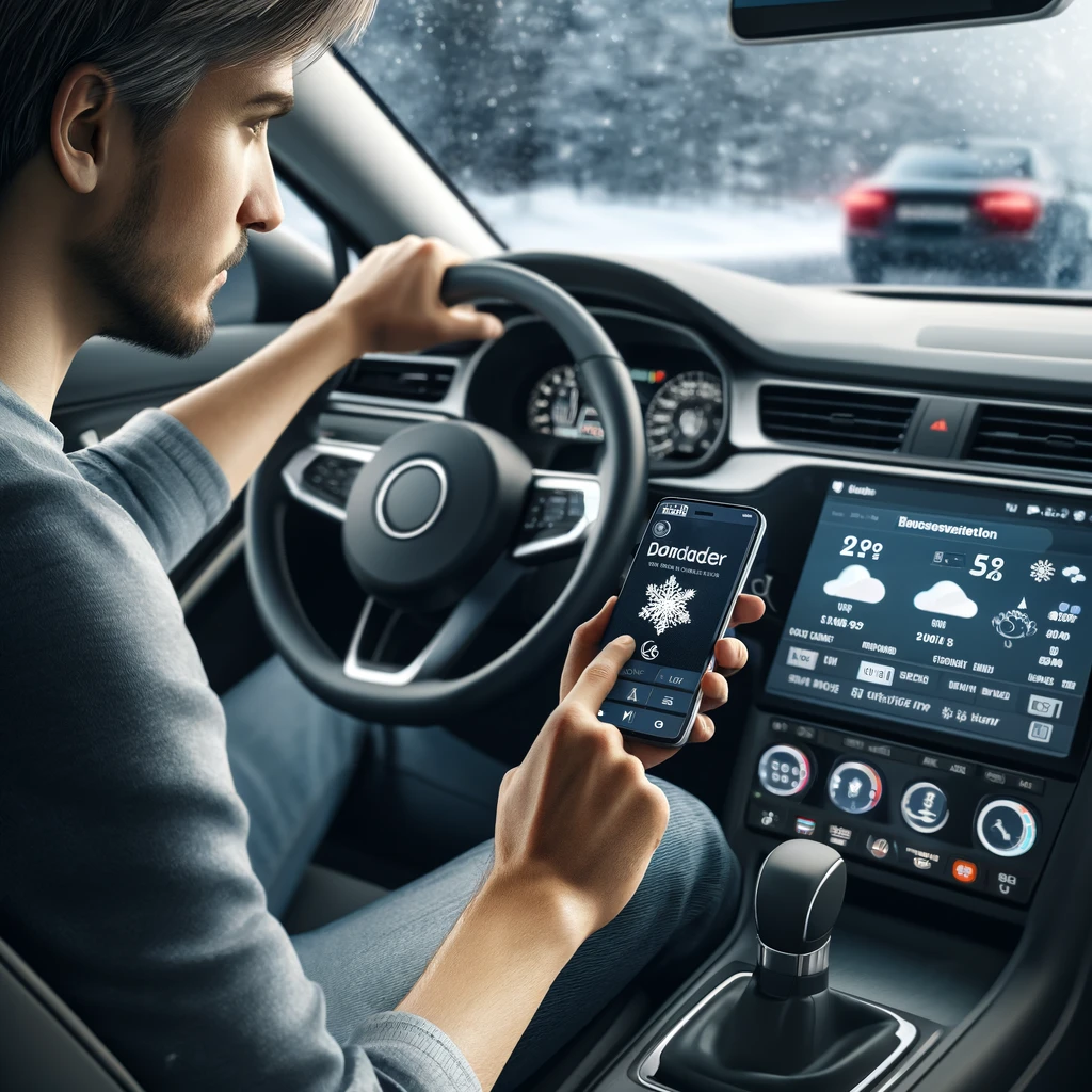 기상 정보 및 도로 상황 확인하기