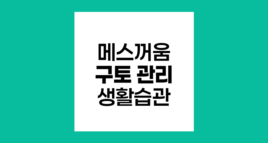 메스꺼움과 구토 완화를 위한 효과적인 생활 관리법