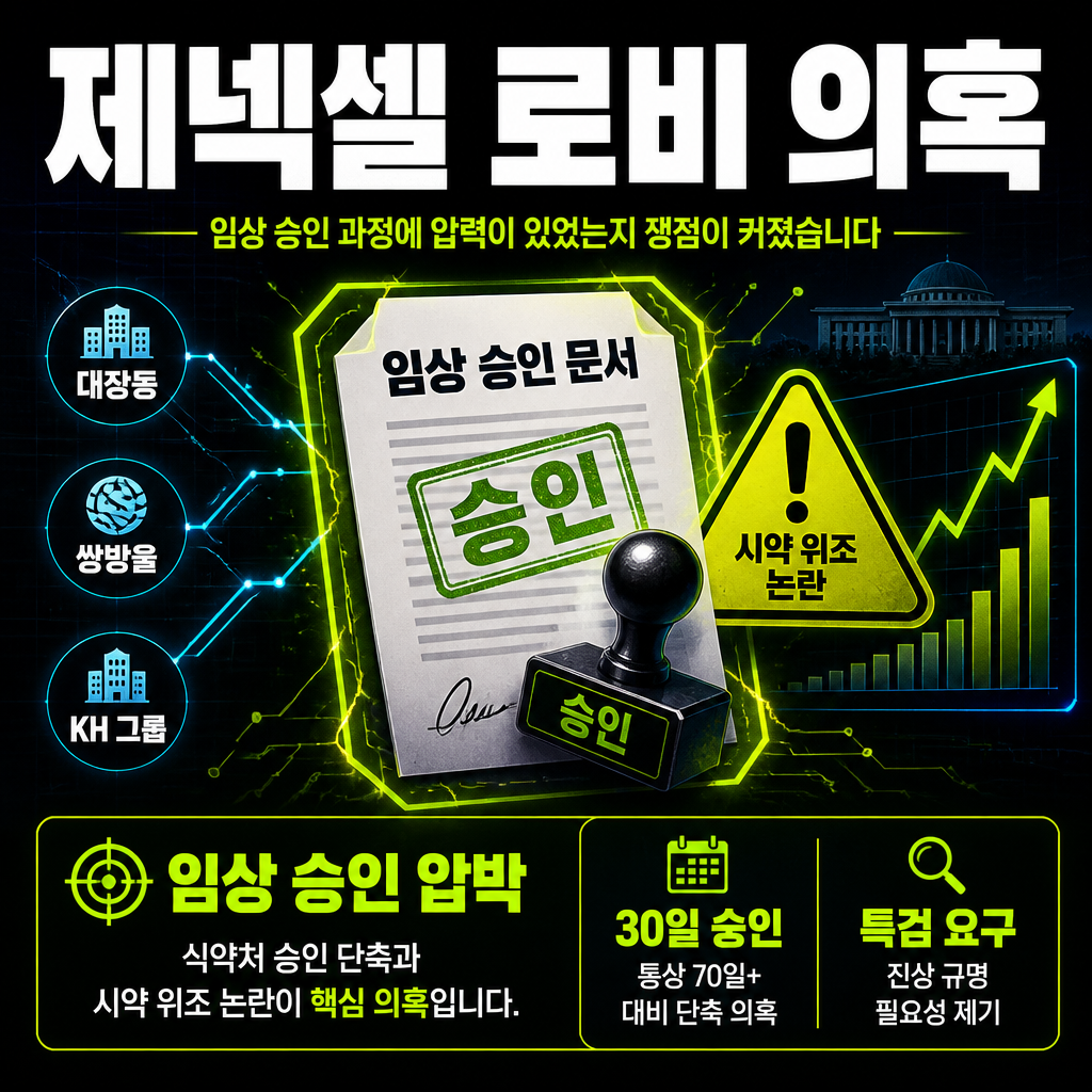 제넥셀 로비 의혹