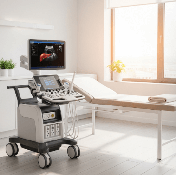 알콜성 지방간 초음파 검사4