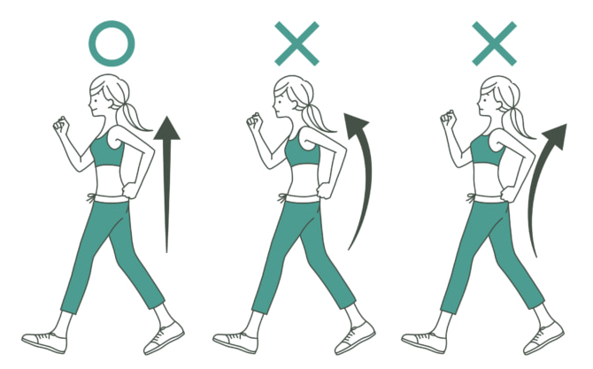 올바른 걷기 자세