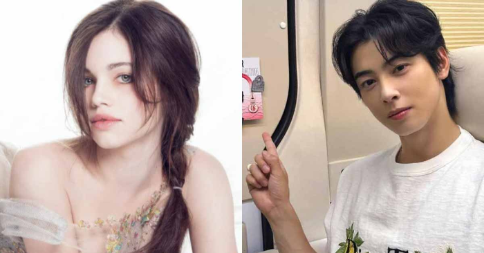 차은우와-올리비아-핫세-딸