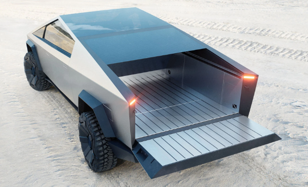 테슬라 사이버트럭 뒷모습