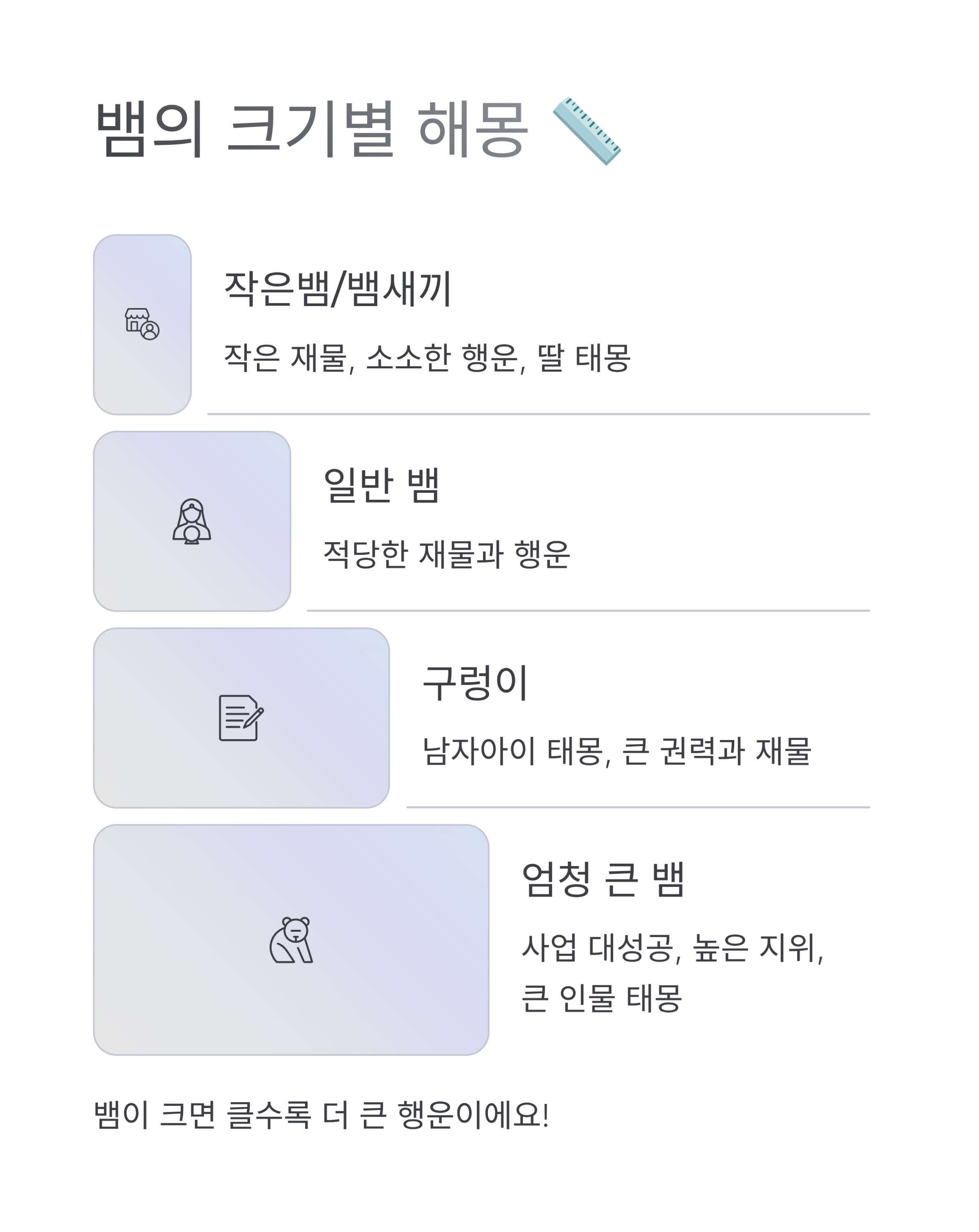 뱀꿈 해몽 총정리