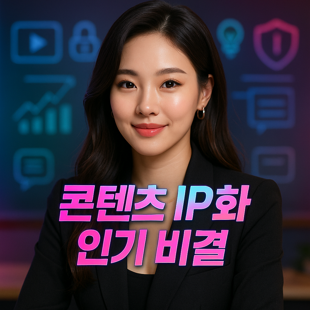 콘텐츠 IP화로 수익 인기 비결 실전 비밀