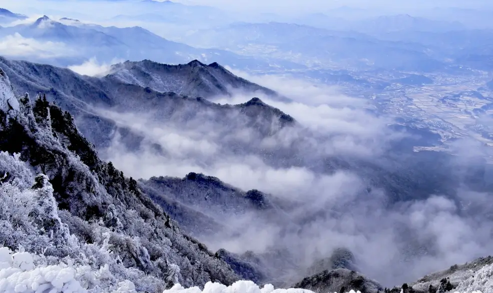 겨울 여행지 추천 덕유산 국립공원