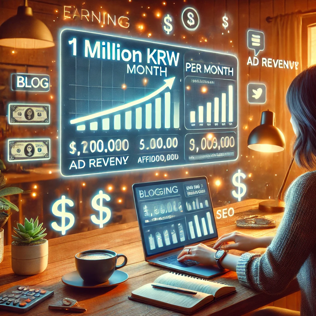 블로그로 월 100만 원